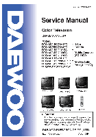 ЭЛТ телевизоры Daewoo Electronics DTQ-14U1FS/20U1FS Инструкция по эксплуатации